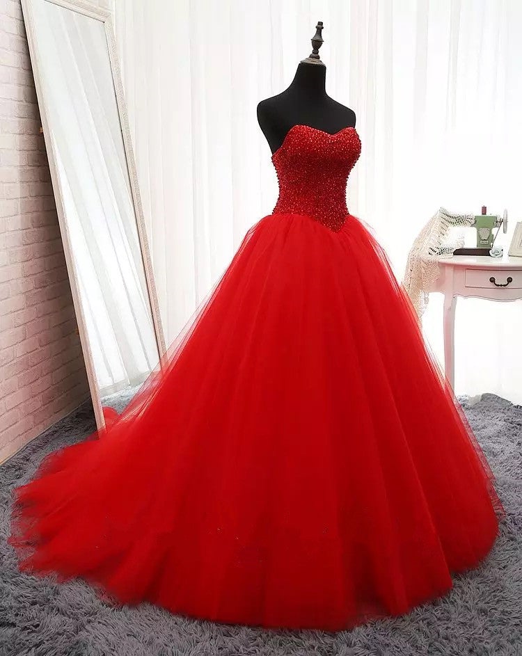 Bling Bling Sequins Beaded Strapless Wedding Dresses Ball Gowns