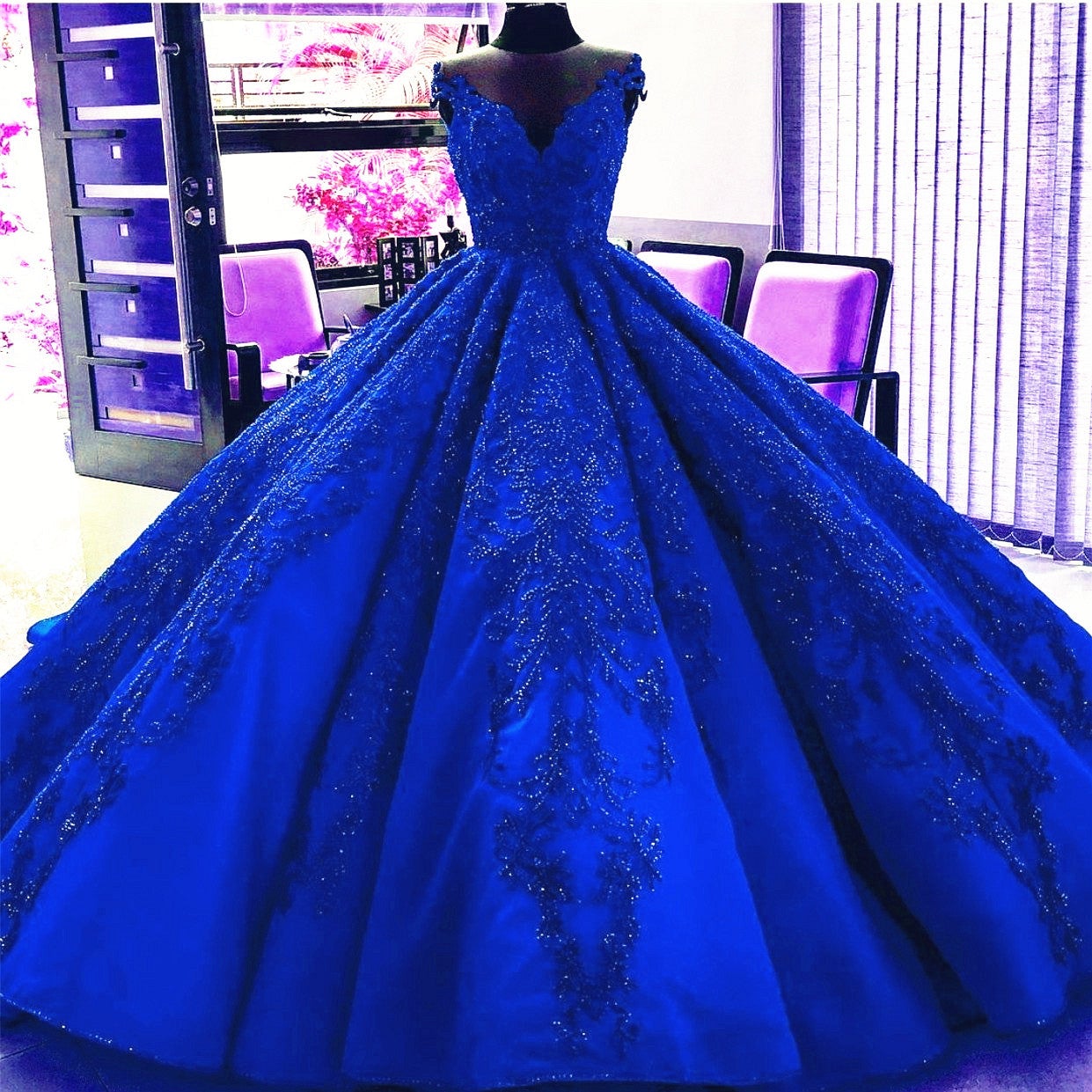 Couture Wedding Dresses Ball Gowns Lace Embroidery