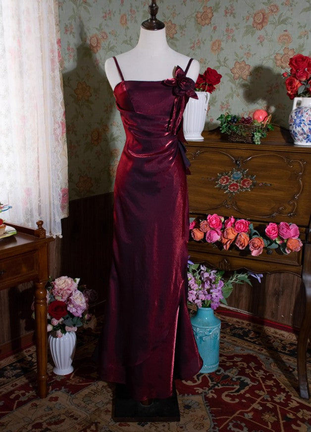 ❤️90s Retro Chiffon Ruffles Prom Dress 💃Charming Evening Dress for Quinceanera&Graduation ED01709