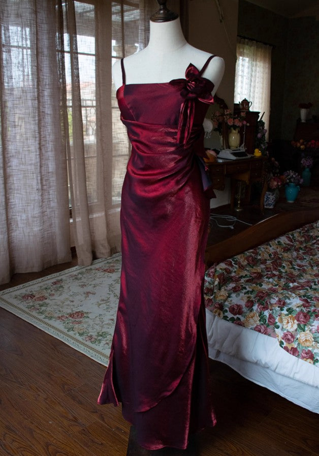 ❤️90s Retro Chiffon Ruffles Prom Dress 💃Charming Evening Dress for Quinceanera&Graduation ED01709