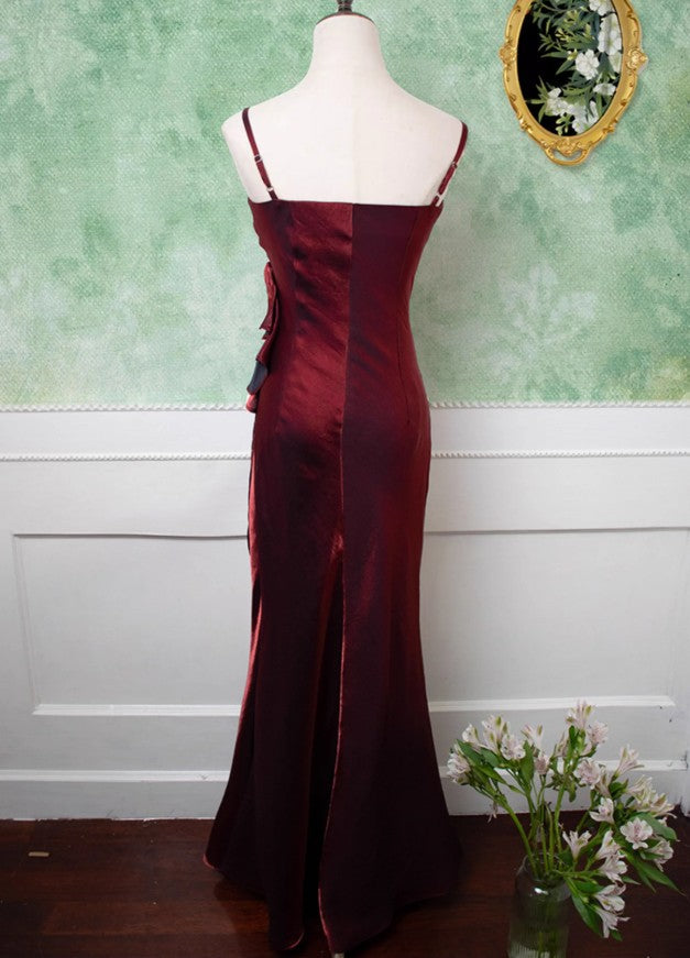 ❤️90s Retro Chiffon Ruffles Prom Dress 💃Charming Evening Dress for Quinceanera&Graduation ED01709