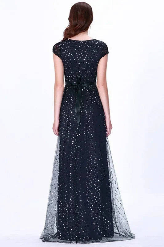 Stunning Navy Different Styles Long Mermaid Evening Gowns