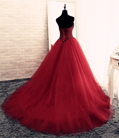 Bling Bling Sequins Beaded Strapless Wedding Dresses Ball Gowns