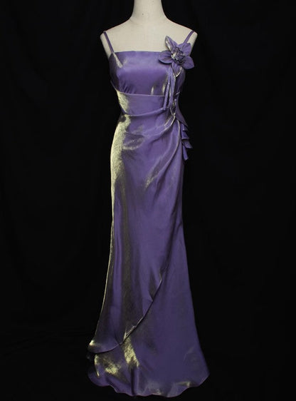 ❤️90s Retro Chiffon Ruffles Prom Dress 💃Charming  Evening Dress for Quinceanera&Graduation ED01709