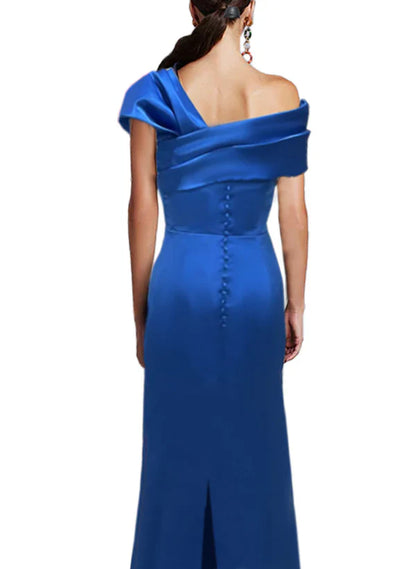 Tight fit/straight leg shoulder to ground length, mother of the ride Dresses