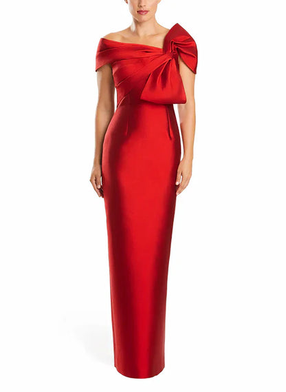 Tight fit/straight leg shoulder to ground length, mother of the ride Dresses