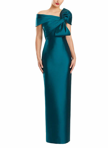 Tight fit/straight leg shoulder to ground length, mother of the ride Dresses