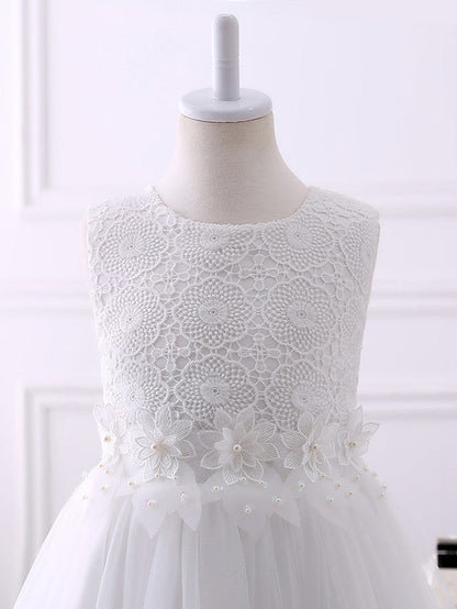 Beading & Appliques Princess Short Length Wedding / Birthday Dress