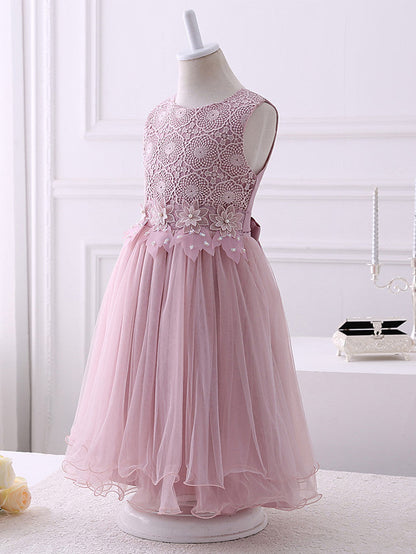 Beading & Appliques Princess Short Length Wedding / Birthday Dress