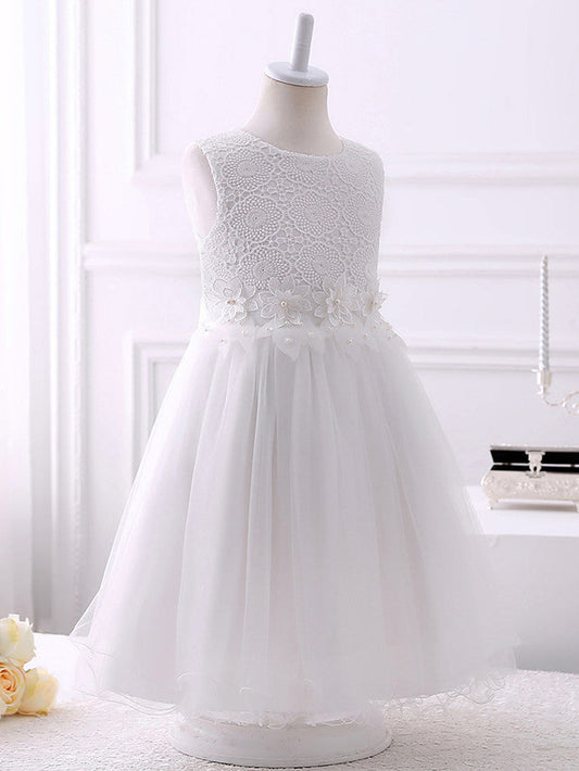 Beading & Appliques Princess Short Length Wedding / Birthday Dress