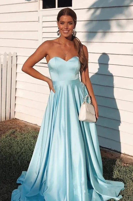 Glamorous Sweetheart Long Evening Party Dress Online